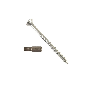 Tornillo Turbo Konig 6x80mm (3 pulgadas) 200 unidades Holzawerk