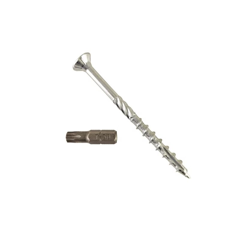 Tornillo Turbo Konig 6x80mm (3 pulgadas) 200 unidades Holzawerk