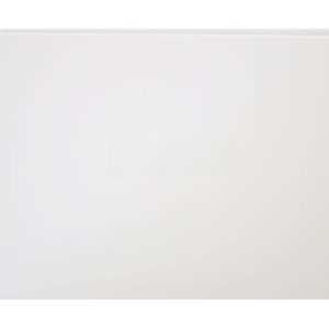 Revestimiento Siding Metalico Blanco Liso