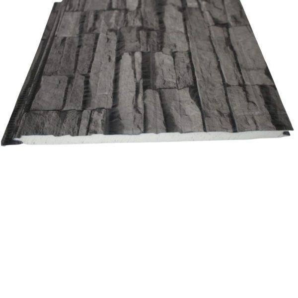 Revestimiento Siding Metalico Diseño Roca