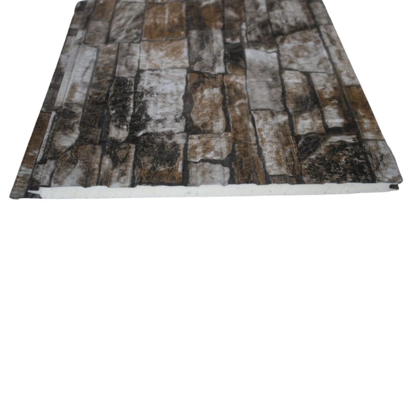 Revestimiento Siding Metalico Diseño Roca