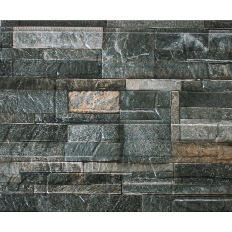 Revestimiento Siding Metalico Diseño Roca