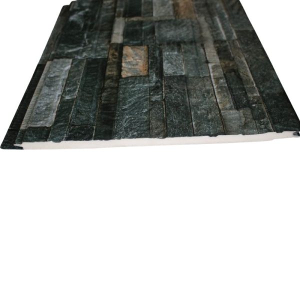 Revestimiento Siding Metalico Diseño Roca