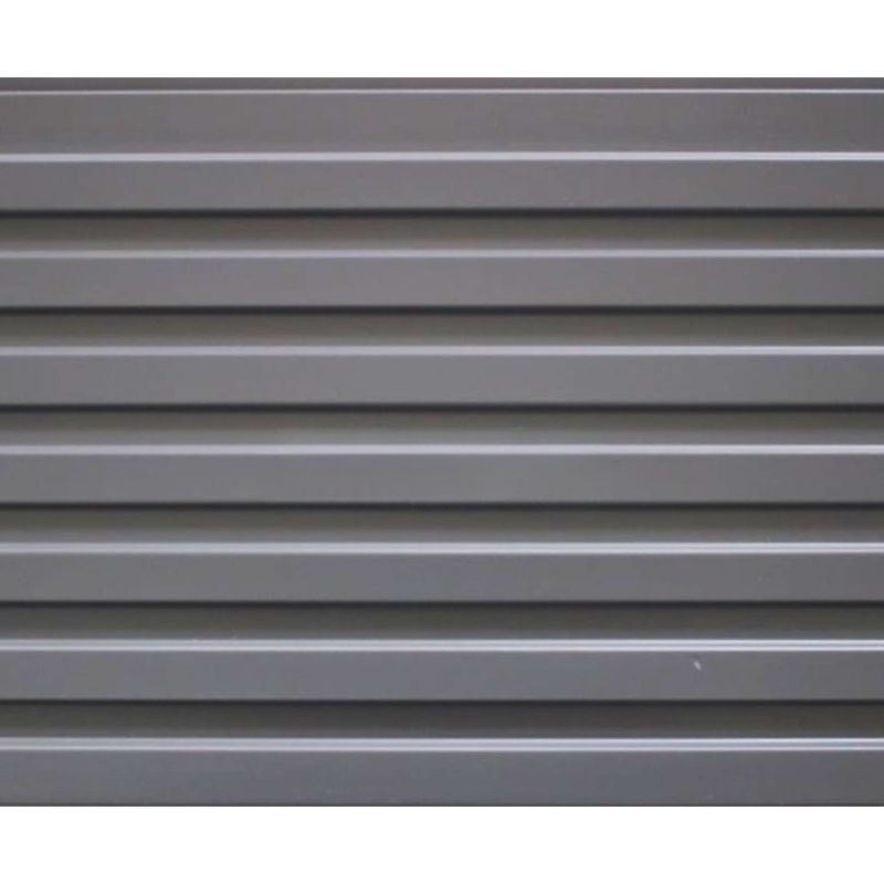 revestimiento exterior siding metalico gris grafito E507-G fulltech