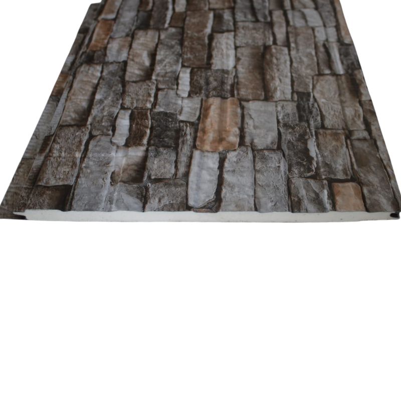 revestimiento exterior siding metalico diseño roca fulltech