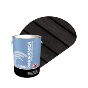 Impregnante para maderas Stain Polidecor Negro 1 galón Panoramica - Imagen 1