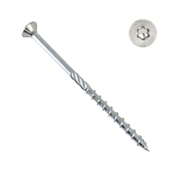 tornillo turbo zincado blanco 6x100
