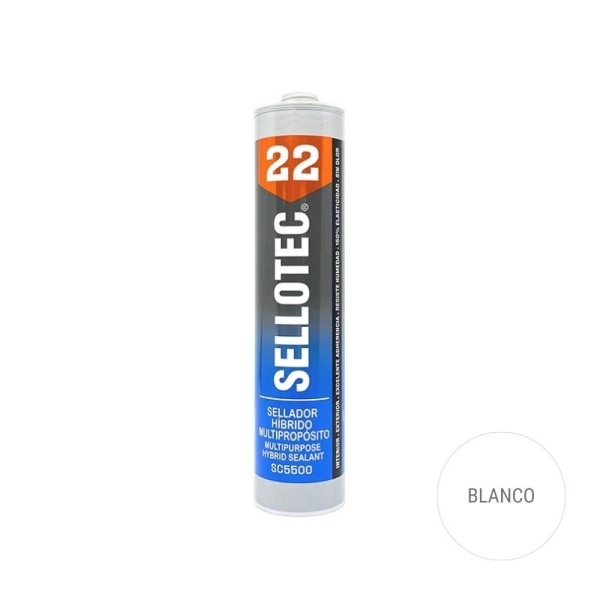 Sellotec Sellador Hibrido SC5500 c:Fung color blanco 300ml