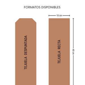 Tejuelas de roble paquete 100 unidades - Imagen 3