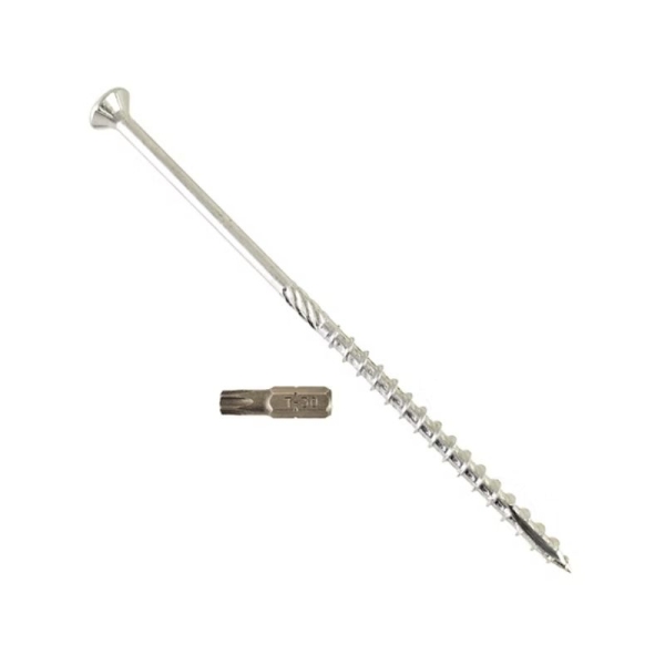 Tornillo Turbo Konig 6×150mm (5 pulgadas) 100 unidades Holzwerk