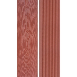 Piso deck terraza WPC madera rojiza 140x25x3000 mm - Imagen 2