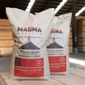 Pellet de oregón Magma bolsa 12 kg - Imagen 2