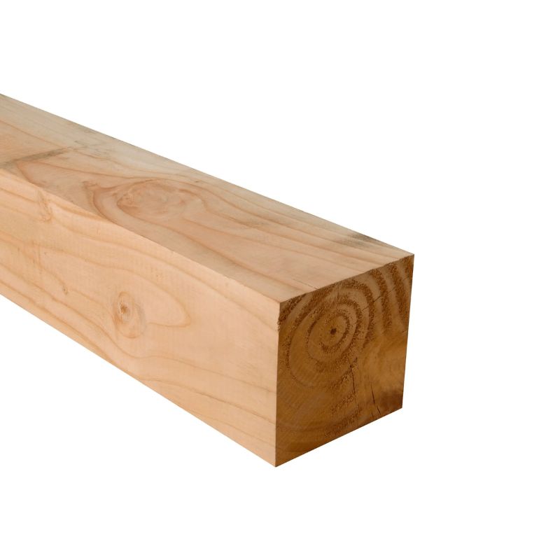 Pilar pino oregon seco cepillado 5x5x4.00 metros 2ª