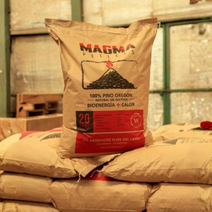 Pellet de pino oregon 20 kg Magma - Imagen 2